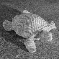 Kép 2/3 - eldo1-dekor-figura-ezust-14-x-12-x-5-cm-hatterrel