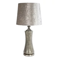 Kép 1/3 - rosa-asztali-lampa-ezust-32-x-38-x-80-cm-hs434816