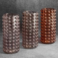 Kép 2/2 - keskeny-dekorativ-uveg-vaza-102090-mix-3-szinben-narancssarga-10-cm-7-x-10-7-x-22-cm-hs439381 1