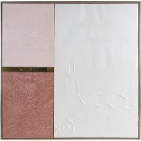Kép 1/3 - absztrakt-falikep-645-feher-rozsaszin-80-x-80-cm-hs440565