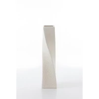 Kép 1/3 - riso2-keramia-vaza-kremszin-8-x-8-x-32-cm-hs5621