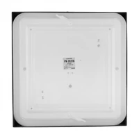 Kép 3/6 - EcoLight ø295mm négyzet alakú fehér színű mennyezeti lámpa 2xE27-es foglalattal
