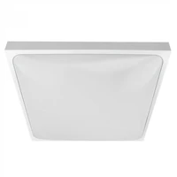 Kép 1/6 - EcoLight ø295mm négyzet alakú fehér színű mennyezeti lámpa 2xE27-es foglalattal