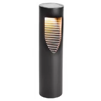 Kép 3/3 - EcoLight napelemes fekete állólámpa beépített alkonykapcsolóval SSO-3