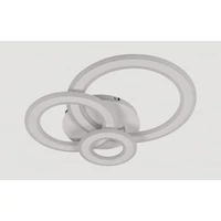 Kép 6/8 - Lucero Chase 115 W-os 50 cm átmérőjű fehér LED távirányítós és mobil applikációval vezérelhető mennyezeti lámpa