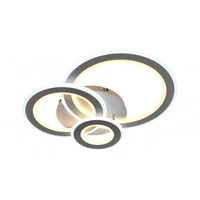 Kép 7/8 - Lucero Chase 115 W-os 50 cm átmérőjű fehér LED távirányítós és mobil applikációval vezérelhető mennyezeti lámpa