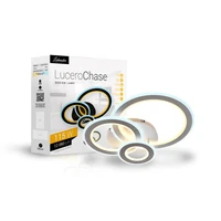 Kép 8/8 - Lucero Chase 115 W-os 50 cm átmérőjű fehér LED távirányítós és mobil applikációval vezérelhető mennyezeti lámpa