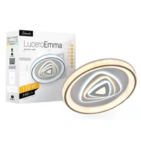 Kép 4/4 - Lucero Emma 110 W-os 50 cm átmérőjű fehér LED távirányítós és mobil applikációval vezérelhető mennyezeti lámpa