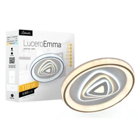 Kép 4/4 - Lucero Emma 110 W-os 50 cm átmérőjű fehér LED távirányítós és mobil applikációval vezérelhető mennyezeti lámpa