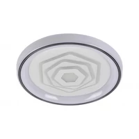Kép 3/4 - Lucero Evelin 110 W-os 50 cm átmérőjű fehér LED távirányítós és mobil applikációval vezérelhető mennyezeti lámpa