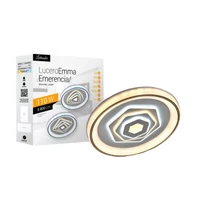 Kép 4/4 - Lucero Evelin 110 W-os 50 cm átmérőjű fehér LED távirányítós és mobil applikációval vezérelhető mennyezeti lámpa