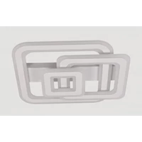 Kép 4/8 - Lucero Marshall 140 W-os 50 cm átmérőjű fehér LED távirányítós és mobil applikációval vezérelhető mennyezeti lámpa