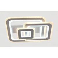 Kép 5/8 - Lucero Marshall 140 W-os 50 cm átmérőjű fehér LED távirányítós és mobil applikációval vezérelhető mennyezeti lámpa