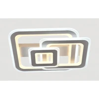 Kép 6/8 - Lucero Marshall 140 W-os 50 cm átmérőjű fehér LED távirányítós és mobil applikációval vezérelhető mennyezeti lámpa