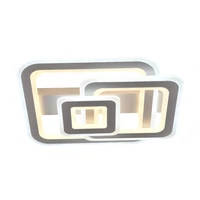 Kép 7/8 - Lucero Marshall 140 W-os 50 cm átmérőjű fehér LED távirányítós és mobil applikációval vezérelhető mennyezeti lámpa
