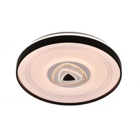 Kép 2/4 - Lucero Olivia 84 W-os 50 cm átmérőjű fehér LED távirányítós és mobil applikációval vezérelhető mennyezeti lámpa