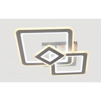 Kép 3/8 - Lucero Ryder 130 W-os 50 cm átmérőjű fehér LED távirányítós és mobil applikációval vezérelhető mennyezeti lámpa