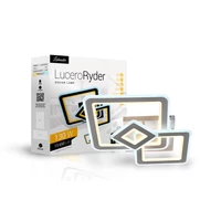 Kép 8/8 - Lucero Ryder 130 W-os 50 cm átmérőjű fehér LED távirányítós és mobil applikációval vezérelhető mennyezeti lámpa
