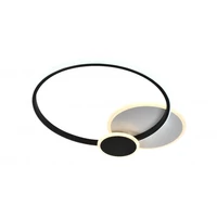 Kép 1/3 - Lucero Zoe 90 W-os 50 cm átmérőjű fehér LED távirányítós és mobil applikációval vezérelhető mennyezeti lámpa