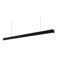 Kép 1/2 - MasterLED 40 W-os 120cm-es IP40-es védettségű fekete függesztett lámpa