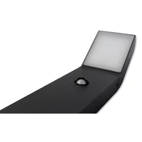 Kép 2/8 - MasterLED Clark 12 W-os natúr fehér 50 cm magas fekete állólámpa mozgásérzékelős