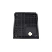 Kép 4/6 - MasterLED Corgi 170x170x146 fekete oldalfali lámpa E27-es foglalattal