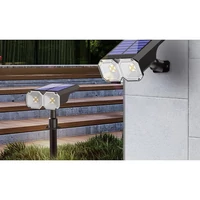 Kép 2/2 - MasterLED Duo 2in1 LED lámpa alkonykapcsolóval falra szerelhető és leszúrható