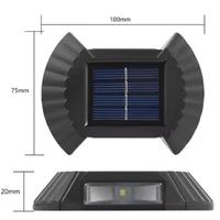 Kép 4/4 - MasterLED Elevation 4 db napelemes LED lámpa IP65-ös védettséggel