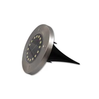 Kép 5/6 - MasterLED Földbe szúrható 1 2 W-os kerek napelemes lámpa 16 SMD