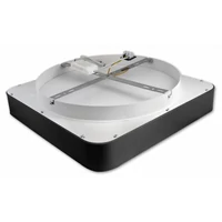 Kép 4/4 - MasterLED Galaxis Aries 54 W-os 40x40 cm fehér LED távirányítós mennyezeti lámpa