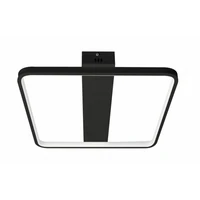 Kép 2/4 - MasterLED Galaxis Centauri 40 W-os 42x40 cm fekete LED távirányítós mennyezeti lámpa