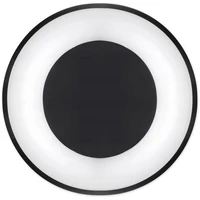 Kép 2/4 - MasterLED Galaxis Nova 54 W-os 40x8 cm fekete LED távirányítós mennyezeti lámpa