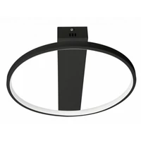 Kép 2/4 - MasterLED Galaxis Taurus 33 W-os 40x6 cm fekete LED távirányítós mennyezeti lámpa
