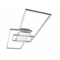 Kép 2/4 - MasterLED Galaxis Vela 90 W-os 83x36 cm fehér LED távirányítós mennyezeti lámpa