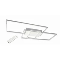 Kép 1/4 - MasterLED Galaxis Vela 90 W-os 83x36 cm fehér LED távirányítós mennyezeti lámpa