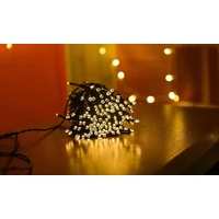 Kép 3/3 - MasterLED Girlanda napelemes 100 LED-es 119 cm hosszúságú fényfüzér