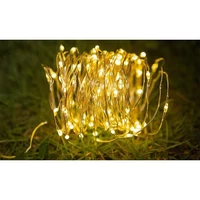 Kép 2/2 - MasterLED Girlanda napelemes 300 LED-es 31 90 m hosszúságú fényfüzér