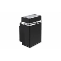 Kép 1/4 - MasterLED Hana 155x110 Kerti oldalfalra helyezhető RAL7021 fekete színű lámpa GU10-es foglalattal