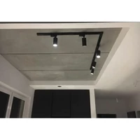 Kép 2/3 - MasterLED Idar 3 fázisú sínre szerelhető lámpa GU10-es foglalattal fekete