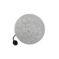 Kép 7/7 - MasterLED Kula földbe szúrható 30 cm-es kerti gömb E27-es foglalattal kő színű