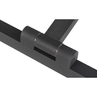 Kép 5/5 - MasterLED Lappa 9 W-os 40cm-es fekete oldalfali lámpa