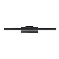 Kép 1/5 - MasterLED Lappa 9 W-os 40cm-es fekete oldalfali lámpa