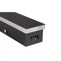Kép 2/2 - MasterLED Lara 30 W-os 100cm-es fekete oldalfali lámpa