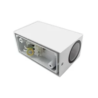 Kép 2/3 - MasterLED Lida 150x92 fehér szögletes oldalfali lámpa GU10-es foglalattal