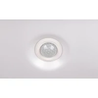 Kép 4/5 - MasterLED Mevo 2xE27-es foglalatú beépített mozgásérzékelős kerek fehér mennyezeti lámpa