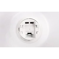 Kép 5/5 - MasterLED Mevo 2xE27-es foglalatú beépített mozgásérzékelős kerek fehér mennyezeti lámpa