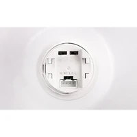Kép 5/5 - MasterLED Mevo 2xE27-es foglalatú beépített mozgásérzékelős kerek fehér mennyezeti lámpa