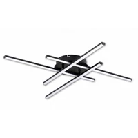 Kép 1/7 - MasterLED Modena Grando 34 W-os ø70 cm natúr fehér fekete LED mennyezeti lámpa