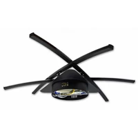 Kép 5/8 - MasterLED Modena Loria 29 W-os ø62 cm natúr fehér fekete LED mennyezeti lámpa