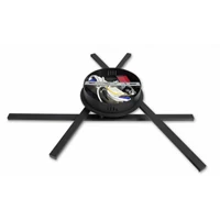 Kép 4/6 - MasterLED Modena Tivoli 27 W-os ø50 cm natúr fehér fekete LED mennyezeti lámpa